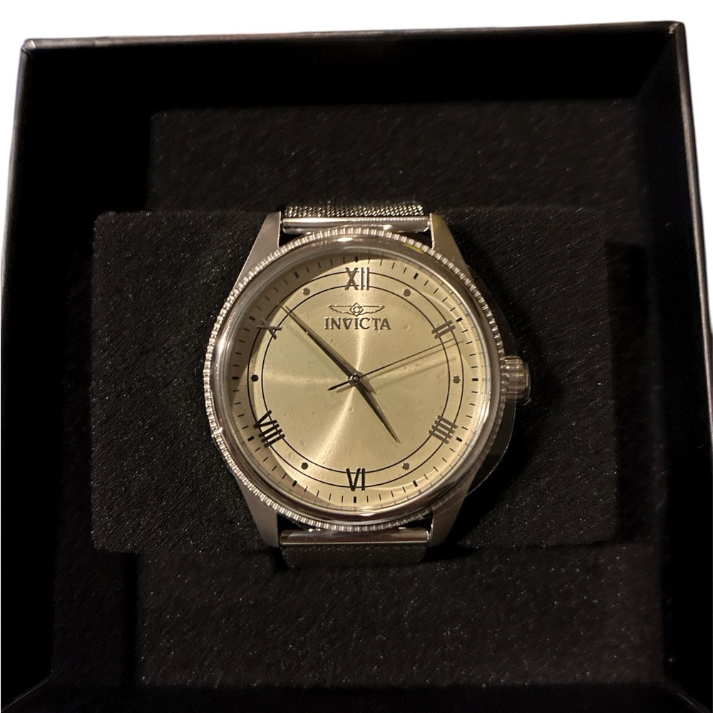 Invicta 48480 Celestial Men's Watch 43mm stainless steel on a mesh band